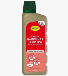 Селитра калийная + микро и макроэлементы 500мл минеральное Фаско