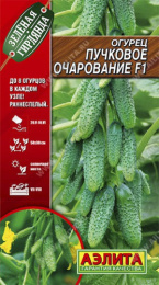 Огурец Пучковое очарование F1 10шт. цветной пакет Аэлита