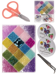 Набор для творчества. Украшения из бисера, микс цветов БИС-8397