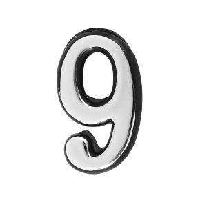 Цифра 9, хром Аллюр 26343