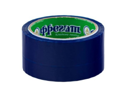 Скотч (клейкая лента) цветной 48мм х 50м х 43мкм синий Фрегат 4037