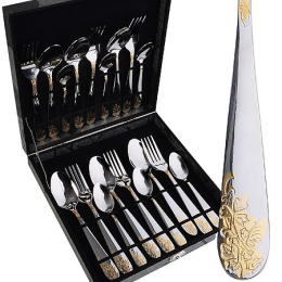 Набор столовых приборов из нержавеющей стали 18 предм. в кейсе Mayer & Boch 26456