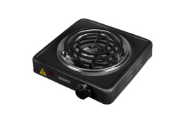 Плита электрическая настольная 1 конфорка, EN-902В, спираль, черный Energy 158966