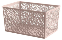 Корзина универсальная пластиковая  6,7л 29х19х15см Linden бежевый IDIland 221313427/06