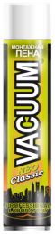 Пена монтажная Vacuum Neo Classic адапторная всесезонная 370г/1000л Vacuum