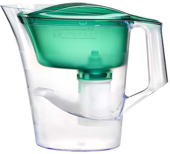 Фильтр-кувшин для очистки воды Твист 4л зеленый Барьер В172Р00