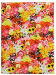 Папка адресная Поздравляем! Цветочный ковер, ламинированная (пухлая) ПЛ4007-85