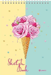 Тетрадь  30 листов А5 скетчбук Sweet Life, гребень 128/031377