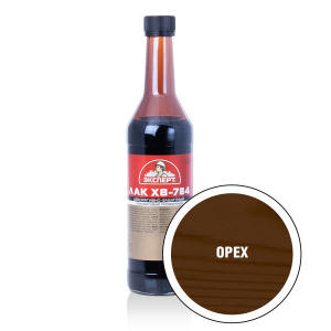 Лак для дерева ХВ-784 0,5л орех Эксперт