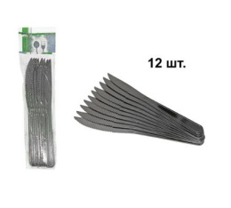 Набор ножей столовых из нержавеющей стали 12шт. Мирхозторг 5504