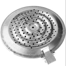 Рассекатель огня металлический 20,5см съемная металлическая ручка, в упаковке Мирхозторг 1172