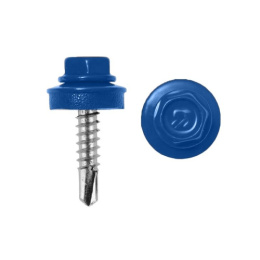 Саморез кровельный  4,8х19 RAL 5005 (синий) Daxmer 277-500519